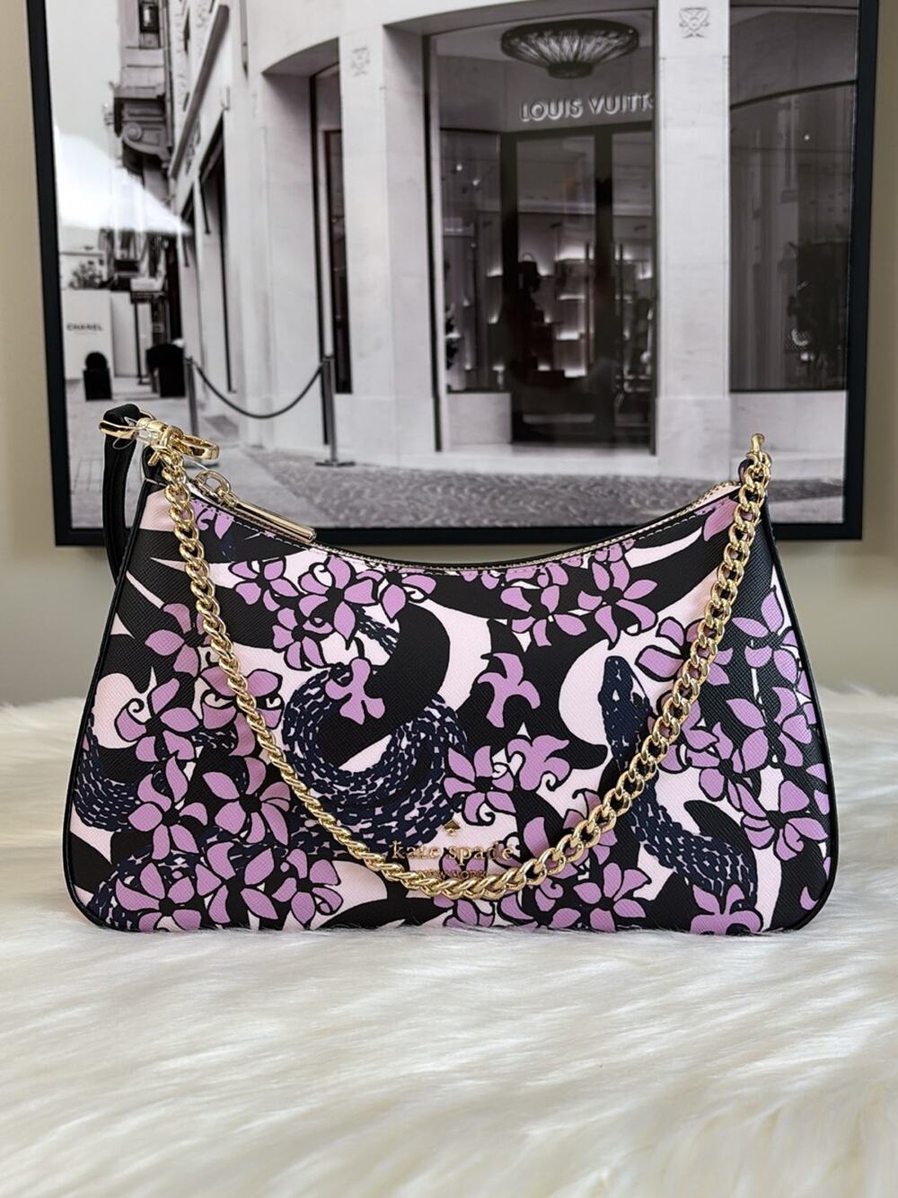 Kate Spade New York
SNAKE GARDEN PRINTED MEDIUM CONVERTIBLE CROSSBODY